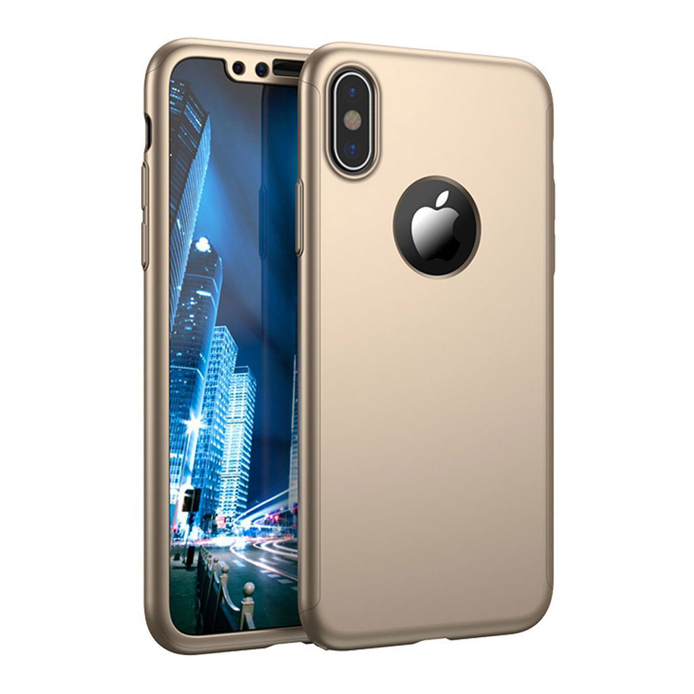 coque 360 iphone xs gold