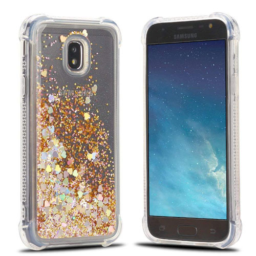samsung j3 coque paillette liquide