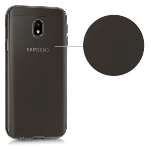 coque samsung j3 2017 bleu silicone