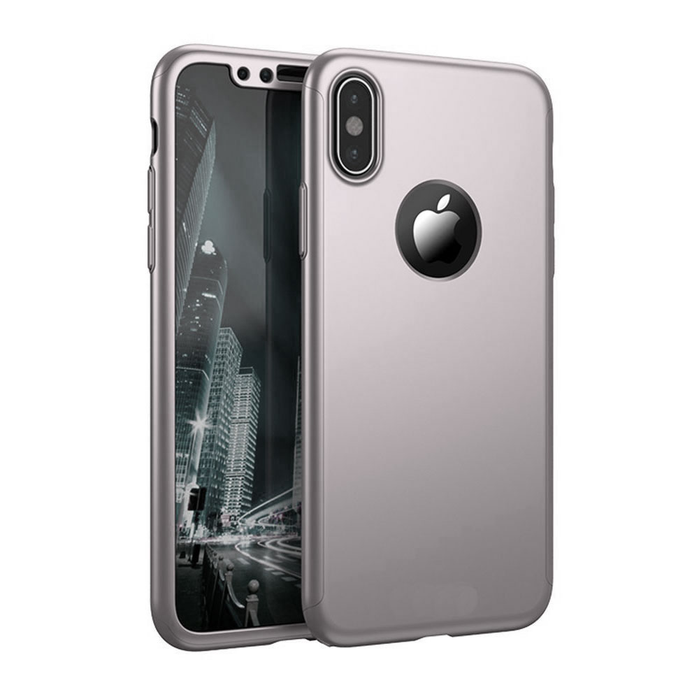 Coque aluminium et verre trempé pour iPhone XS/X