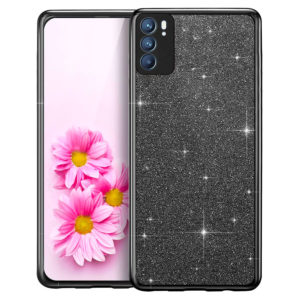 coque-oppo-reno6-paillettes-noir