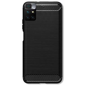 coque-xiaomi-redmi-10-anti-choc-carbone-noir