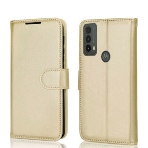 housse-portefeuille-motorola-e30-gold